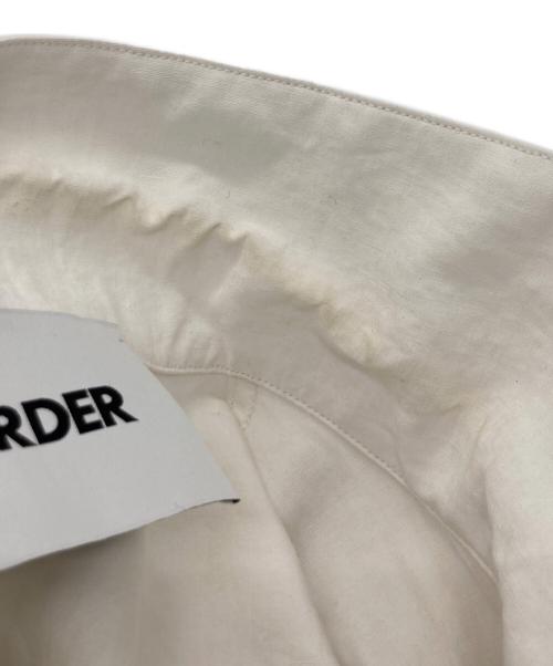 WARDER（ワーダー）WARDER (ワーダー) LINEN PIGMENT CHINESE JACKET ホワイト サイズ:Lの古着・服飾アイテム