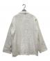WARDER (ワーダー) LINEN PIGMENT CHINESE JACKET ホワイト サイズ:L：7000円