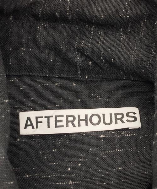 AFTERHOURS（アフターアワーズ）AFTERHOURS (アフターアワーズ) ウールシャツジャケット ブラック サイズ:3の古着・服飾アイテム