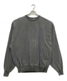 rin（リン）の古着「クルーネックピグメントスウェット」｜グレー