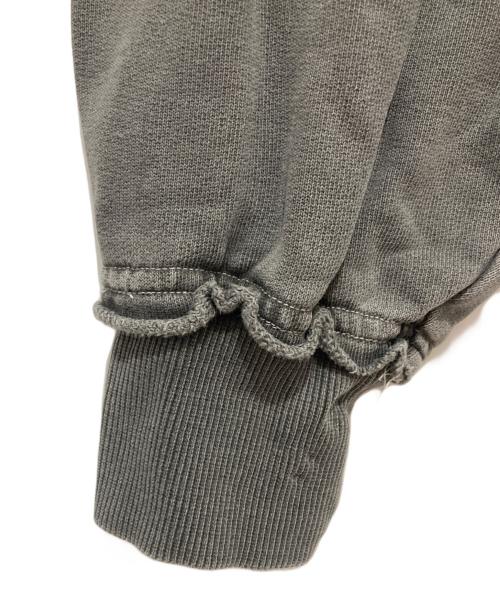 rin（リン）RIN (リン) クルーネックピグメントスウェット グレー サイズ:Mの古着・服飾アイテム