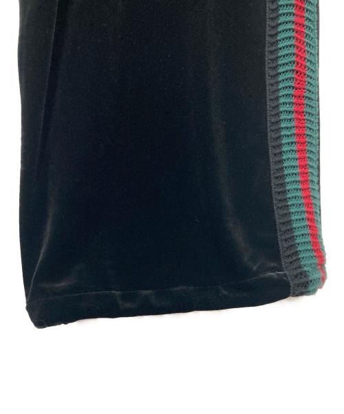 The DUFFER N NEPHEWS（ザ・ダファー・アンド・ネフューズ）The DUFFER N NEPHEWS (ザ・ダファー・アンド・ネフューズ) TRACK PANTS VELOURS ブラック サイズ:Mの古着・服飾アイテム