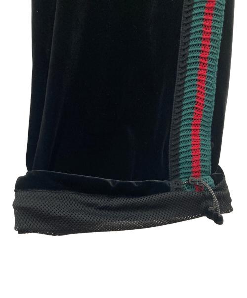 The DUFFER N NEPHEWS（ザ・ダファー・アンド・ネフューズ）The DUFFER N NEPHEWS (ザ・ダファー・アンド・ネフューズ) TRACK PANTS VELOURS ブラック サイズ:Mの古着・服飾アイテム