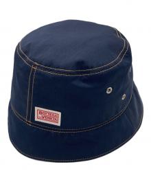 BOTTEGA VENETA（ボッテガベネタ）の古着「テックナイロン バケットハット」｜ネイビー