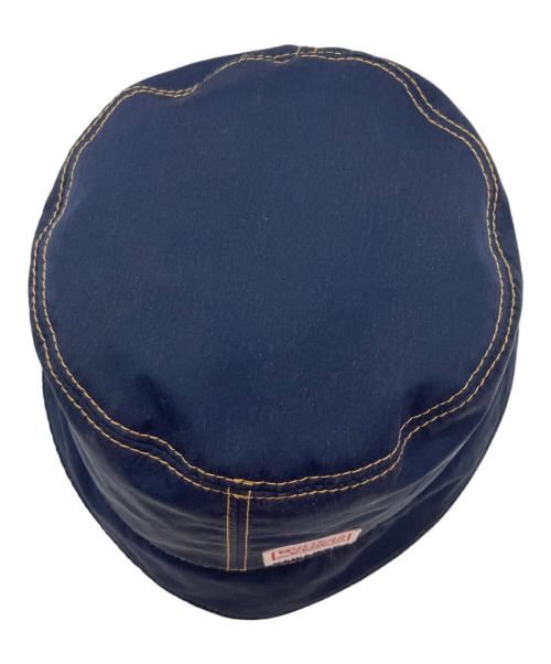 BOTTEGA VENETA（ボッテガベネタ）BOTTEGA VENETA (ボッテガベネタ) テックナイロン バケットハット ネイビーの古着・服飾アイテム