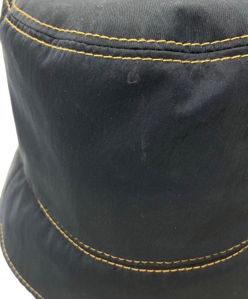 BOTTEGA VENETA（ボッテガベネタ）BOTTEGA VENETA (ボッテガベネタ) テックナイロン バケットハット ネイビーの古着・服飾アイテム