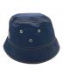 BOTTEGA VENETA (ボッテガベネタ) テックナイロン バケットハット ネイビー：30000円