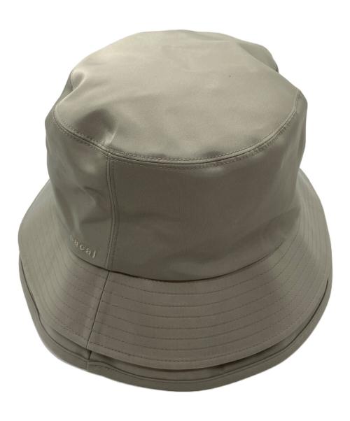 sacai（サカイ）sacai (サカイ) NYLON TWILL DOUBLE BRIM HAT　23SS ベージュの古着・服飾アイテム