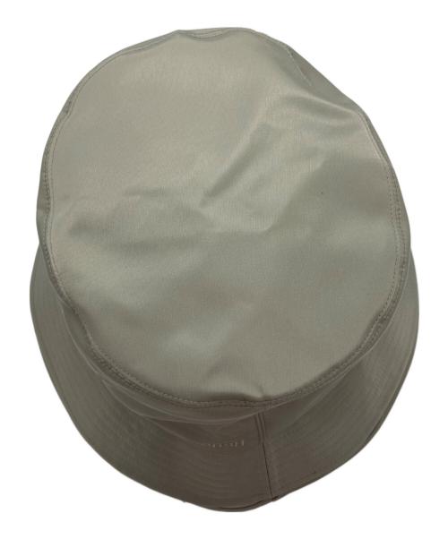 sacai（サカイ）sacai (サカイ) NYLON TWILL DOUBLE BRIM HAT　23SS ベージュの古着・服飾アイテム