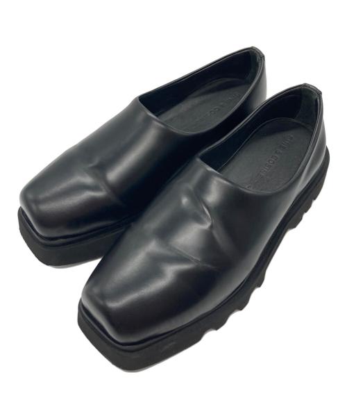 sine & cosine（サインコサイン）sine & cosine (サインコサイン) HANNES / CLOG VIBRAM TWEETY ブラック サイズ:42の古着・服飾アイテム