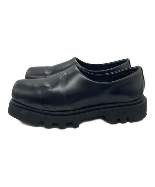 sine & cosine（サインコサイン）sine & cosine (サインコサイン) HANNES / CLOG VIBRAM TWEETY ブラック サイズ:42の古着・服飾アイテム