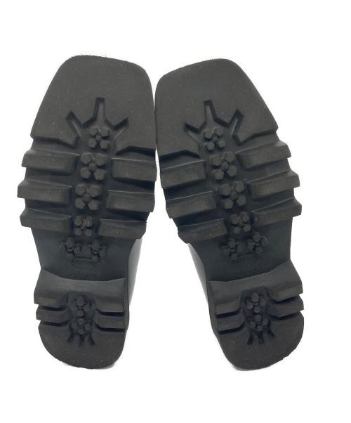 sine & cosine（サインコサイン）sine & cosine (サインコサイン) HANNES / CLOG VIBRAM TWEETY ブラック サイズ:42の古着・服飾アイテム