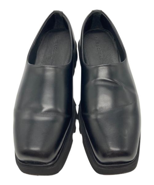 sine & cosine（サインコサイン）sine & cosine (サインコサイン) HANNES / CLOG VIBRAM TWEETY ブラック サイズ:42の古着・服飾アイテム