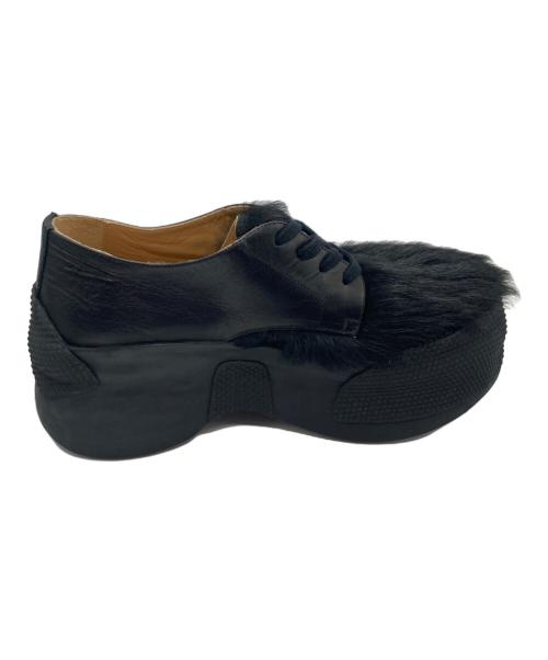 paraboloide（パラボロイド）paraboloide (パラボロイド) ダービーシューズ ブラック サイズ:42の古着・服飾アイテム