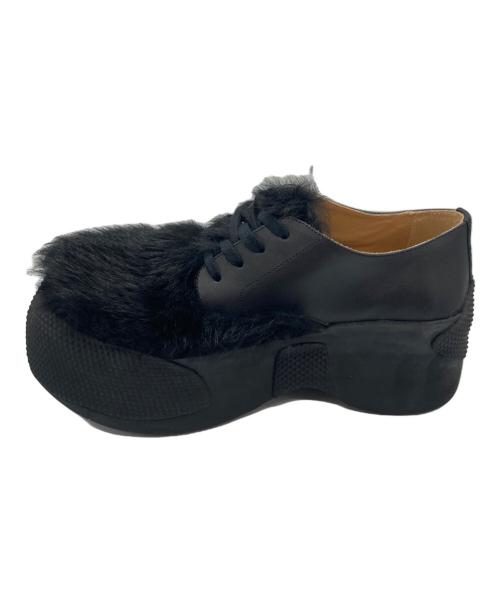 paraboloide（パラボロイド）paraboloide (パラボロイド) ダービーシューズ ブラック サイズ:42の古着・服飾アイテム