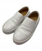 marsellマルセル）の古着「Cassapelleレザースリッポン」｜ホワイト