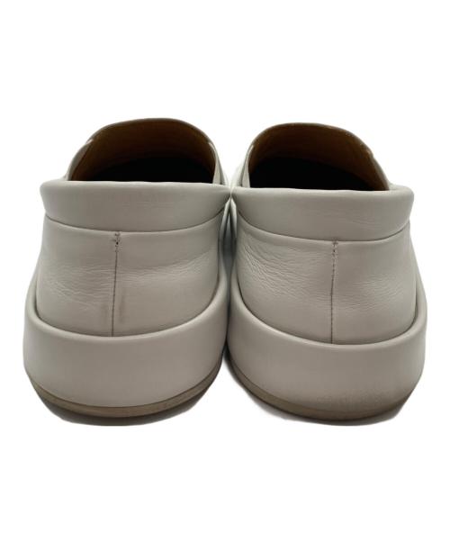 marsell（マルセル）marsell (マルセル) Cassapelleレザースリッポン ホワイト サイズ:40　1/2の古着・服飾アイテム