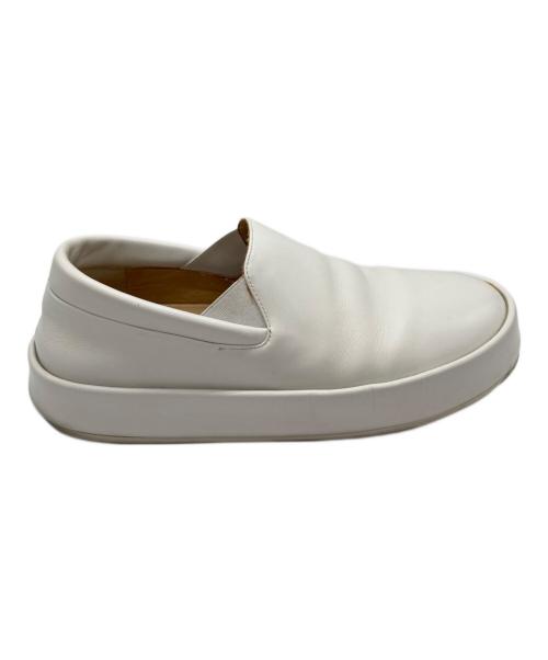 marsell（マルセル）marsell (マルセル) Cassapelleレザースリッポン ホワイト サイズ:40　1/2の古着・服飾アイテム