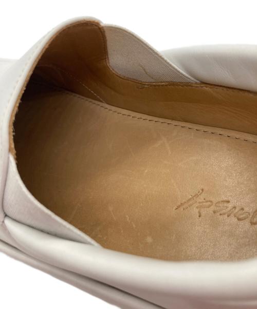 marsell（マルセル）marsell (マルセル) Cassapelleレザースリッポン ホワイト サイズ:40　1/2の古着・服飾アイテム