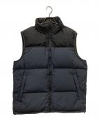 stussyステューシー）の古着「ワールドタグ ダウンベスト / OLD STUSSY ダウンベスト」｜ブラック
