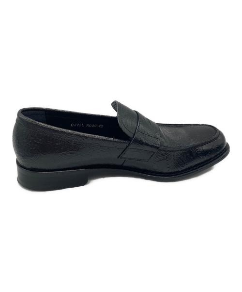 kenford（ケンフォード）kenford (ケンフォード) BEAUTY&YOUTH (ビューティーアンドユース) 別注ペイズリー ローファー ブラック サイズ:25ｃｍの古着・服飾アイテム