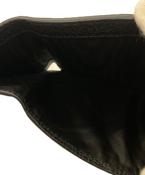 Maison Margiela（メゾンマルジェラ）Maison Margiela (メゾンマルジェラ) 4ステッチ 三つ折り ウォレット ブラックの古着・服飾アイテム