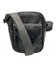 DIESEL（ディーゼル）の古着「フェイクレザーショルダーバッグ」｜ブラック