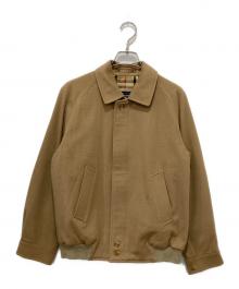 Burberry's（バーバリー）の古着「ウールハリントンジャケット」｜ブラウン