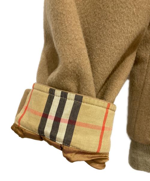 Burberry's（バーバリー）Burberry's (バーバリー) ウールハリントンジャケット ブラウン サイズ:Sの古着・服飾アイテム