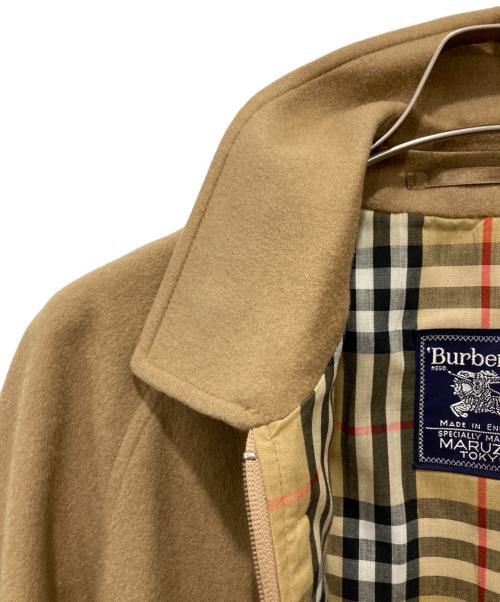 Burberry's（バーバリー）Burberry's (バーバリー) ウールハリントンジャケット ブラウン サイズ:Sの古着・服飾アイテム
