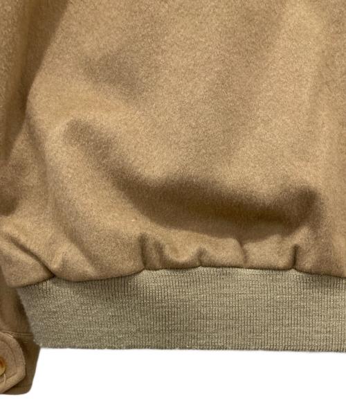 Burberry's（バーバリー）Burberry's (バーバリー) ウールハリントンジャケット ブラウン サイズ:Sの古着・服飾アイテム