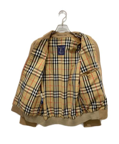 Burberry's（バーバリー）Burberry's (バーバリー) ウールハリントンジャケット ブラウン サイズ:Sの古着・服飾アイテム