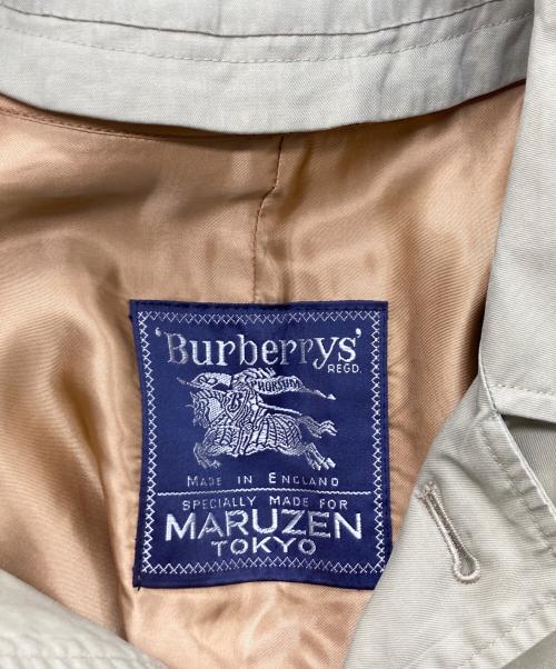 Burberry's（バーバリー）Burberry's (バーバリー) 比翼ステンカラーコート ベージュ サイズ:不明の古着・服飾アイテム