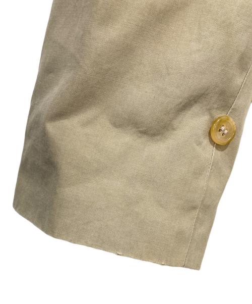 Burberry's（バーバリー）Burberry's (バーバリー) 比翼ステンカラーコート ベージュ サイズ:不明の古着・服飾アイテム