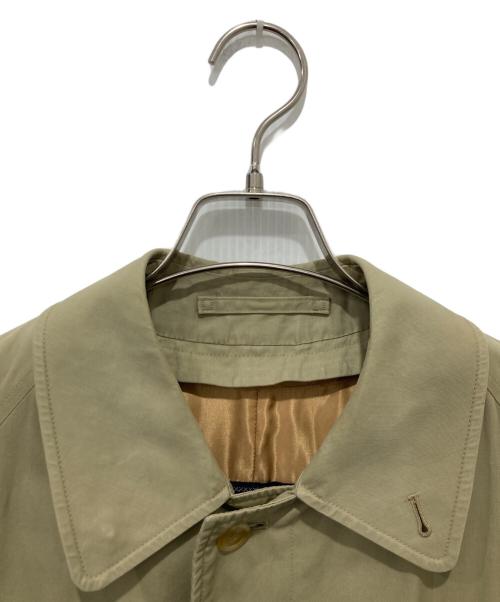 Burberry's（バーバリー）Burberry's (バーバリー) 比翼ステンカラーコート ベージュ サイズ:不明の古着・服飾アイテム