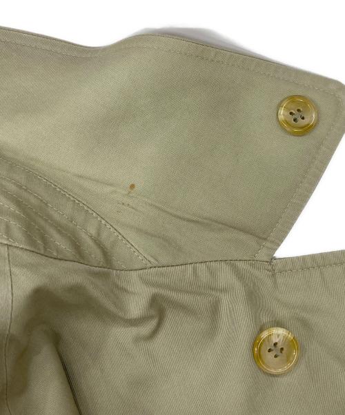 Burberry's（バーバリー）Burberry's (バーバリー) 比翼ステンカラーコート ベージュ サイズ:不明の古着・服飾アイテム