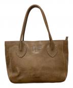 gentenゲンテン）の古着「レザートートバッグ」｜ブラウン