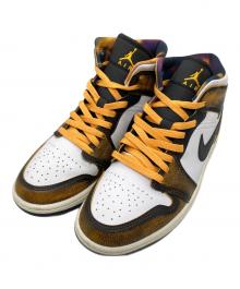 NIKE（ナイキ）の古着「Air Jordan 1 Mid / エア ジョーダン 1 MID」｜ホワイト