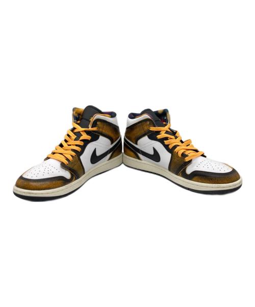 NIKE（ナイキ）NIKE (ナイキ) Air Jordan 1 Mid / エア ジョーダン 1 MID ホワイト サイズ:26.5cmの古着・服飾アイテム