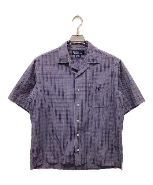 POLO RALPH LAUREN（ポロ・ラルフローレン）POLO RALPH LAUREN (ポロ・ラルフローレン) CARDWELLオープンカラーシャツ ブルー サイズ:Sの古着・服飾アイテム