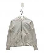 BARNSバーンズ）の古着「ジップパーカー」｜ホワイト