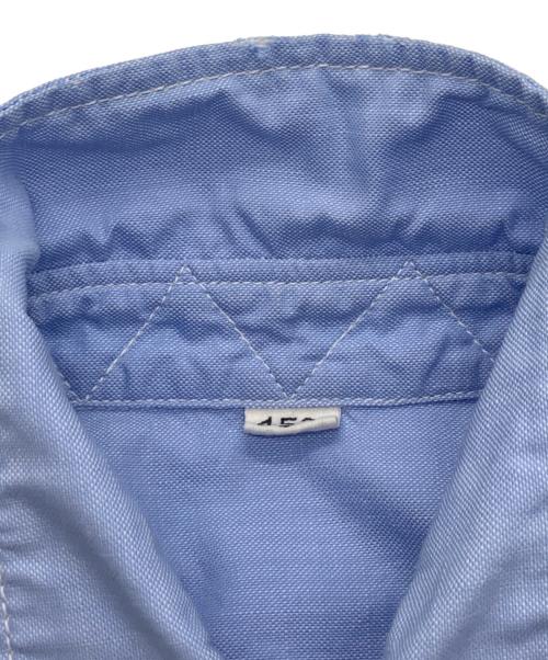 45R（フォーティファイブ・アール）45R (フォーティファイブ・アール) スーピマオックスの908ニームシャツ ブルー サイズ:2の古着・服飾アイテム