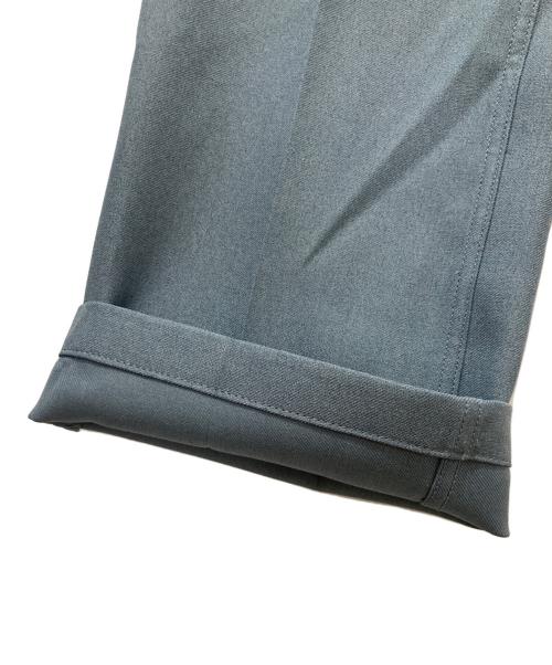 DAIRIKU（ダイリク）DAIRIKU (ダイリク) Flasher Pressed Pants / スリム フラッシャー プレスド パンツ ブルー サイズ:８５×２０の古着・服飾アイテム