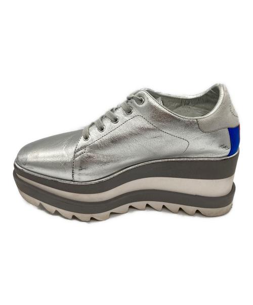 STELLA McCARTNEY（ステラマッカートニー）STELLA McCARTNEY (ステラマッカートニー) エリス厚底シューズ シルバー サイズ:34 1/2の古着・服飾アイテム