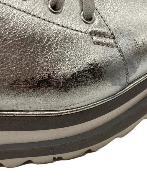 STELLA McCARTNEY（ステラマッカートニー）STELLA McCARTNEY (ステラマッカートニー) エリス厚底シューズ シルバー サイズ:34 1/2の古着・服飾アイテム