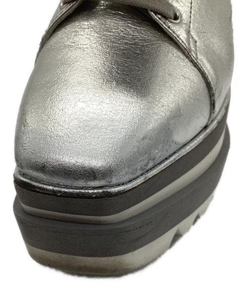 STELLA McCARTNEY（ステラマッカートニー）STELLA McCARTNEY (ステラマッカートニー) エリス厚底シューズ シルバー サイズ:34 1/2の古着・服飾アイテム