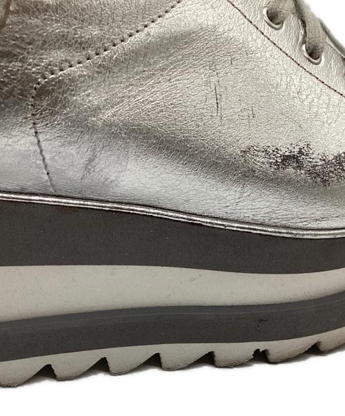 STELLA McCARTNEY（ステラマッカートニー）STELLA McCARTNEY (ステラマッカートニー) エリス厚底シューズ シルバー サイズ:34 1/2の古着・服飾アイテム