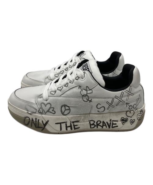 DIESEL（ディーゼル）DIESEL (ディーゼル) S-D-Ollie Low / ローカットスニーカー ホワイト サイズ:27cmの古着・服飾アイテム