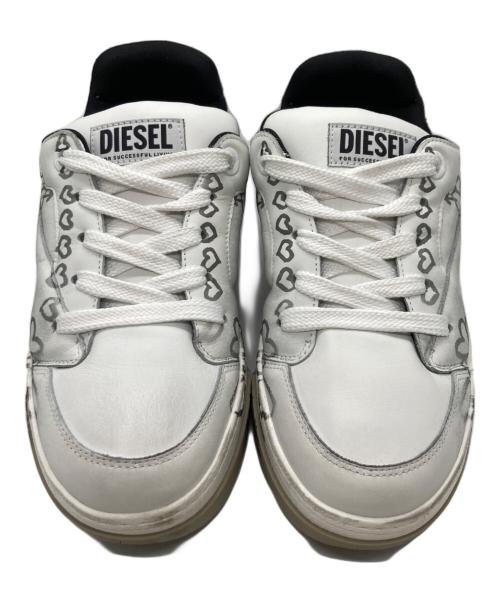 DIESEL（ディーゼル）DIESEL (ディーゼル) S-D-Ollie Low / ローカットスニーカー ホワイト サイズ:27cmの古着・服飾アイテム