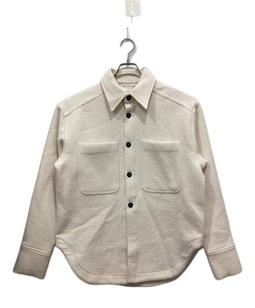 TODAYFUL（トゥデイフル）TODAYFUL (トゥデイフル) Heavy Wool Jacket ホワイト サイズ:36の古着・服飾アイテム